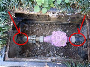 鉛製給水管が使用されているか確認する方法